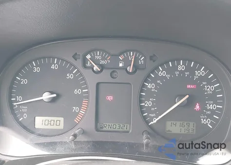 2005 Volkswagen Golf Gls z USA, uszkodzony, nr VIN 9BWGL61J554034764